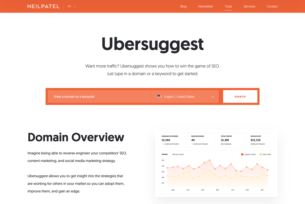 Ubersuggest lifetime deal