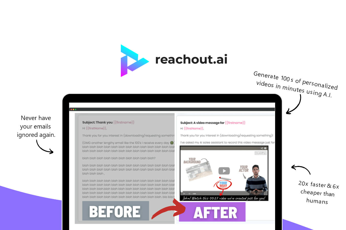 reachoutai lifetime deal 1