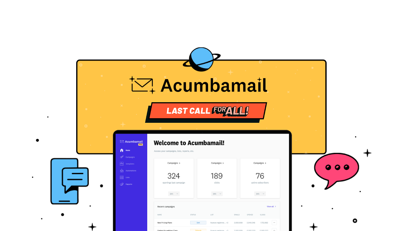 Acumbamail lifetime deal 79 usd