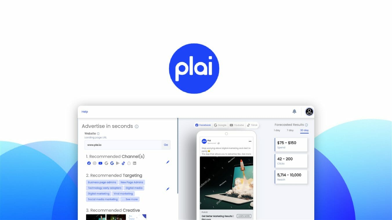 plai lifetime deal 59 usd