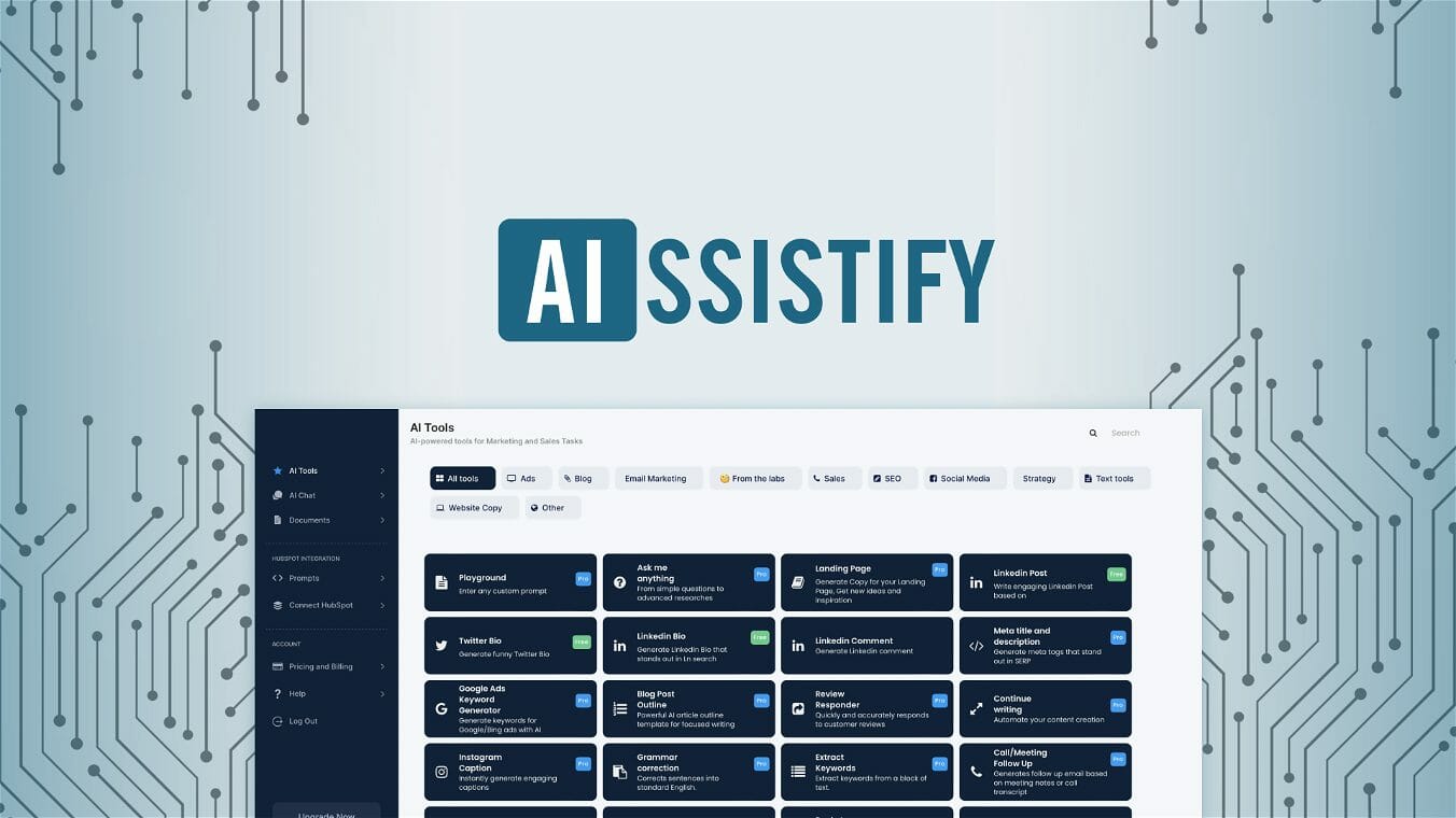 AIsistify lifetime deal