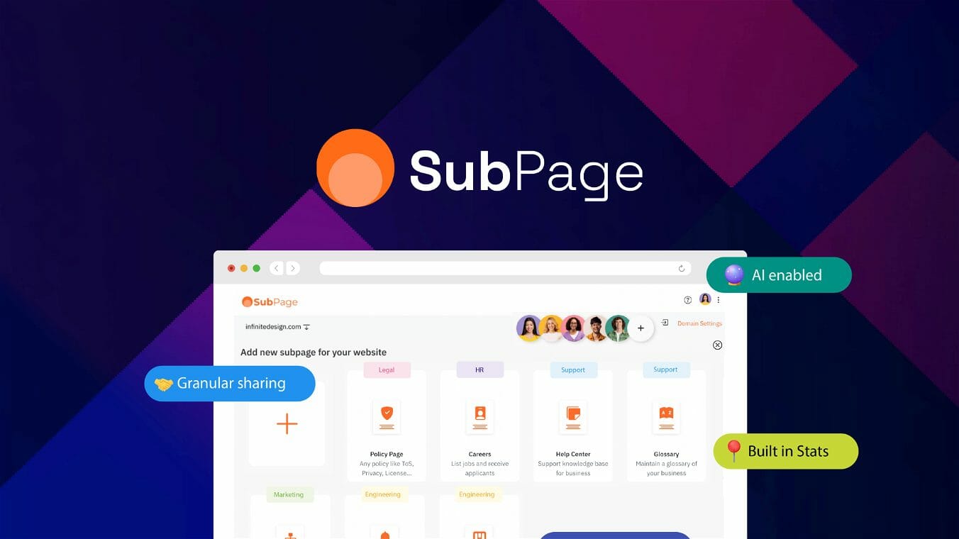 SubPageapp lifetime deal