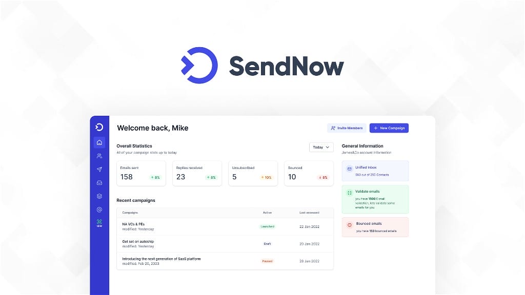 SendNow lifetime deal 1