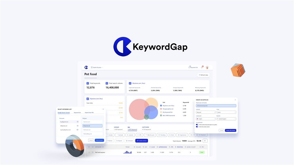 keywordgap lifetime deal