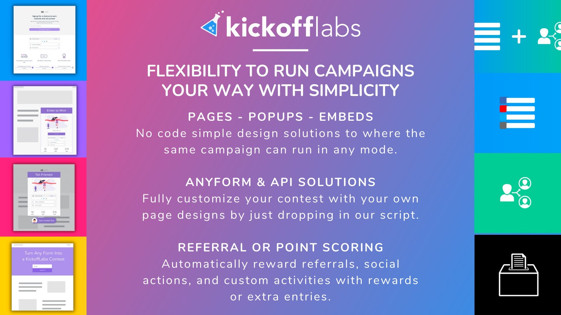 Run campaigns anywhere